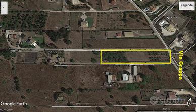 Terreno a Villasmundo Via Grappa C.da Santella