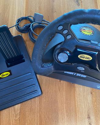 Volante e pedaliera Team Mad Catz PlayStation 1