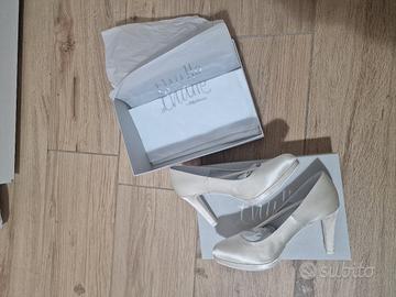 Scarpe Sposa nuove Melluso 38