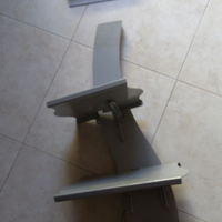 Porta TV, decoder e DVD a muro