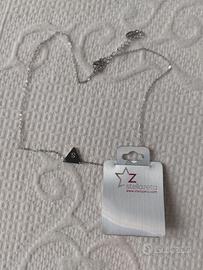 Collana donna in acciaio Stellazeta