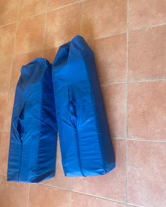 Lettini da campeggio con materassini