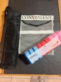 Set con due porta sacchetti/buste e spugne cucina