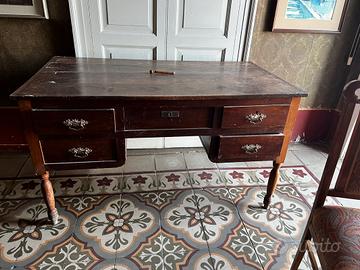 Scrivania antica stile Luigi XVI