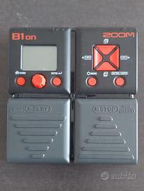 Multieffetto per basso elettrico Zoom B1 ON