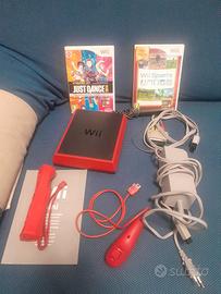 nintendo wii mini rossa