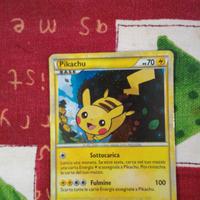 Pikachu Pokemon Holo black star Ita