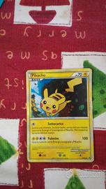 Pikachu Pokemon Holo black star Ita