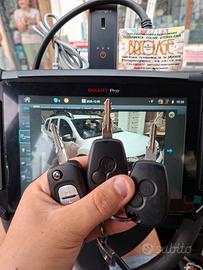 Duplicazione chiave auto con telecomando 