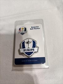 ball marker golf team Europa Ryder Cup Roma 2023