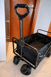 Carrello spiaggia MARE campeggio Ruote XL. Nuovo