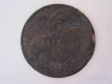 Moneta antica Regno d'Italia 2 centesimi Umberto