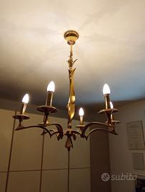 lampadario a sei braccia