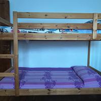 LETTO A CASTELLO CON MATERASSI NUOVI!