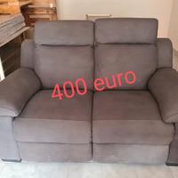 Divano 2 posti reclinabile