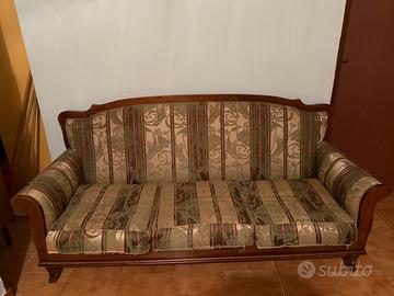 Divano in arte povera