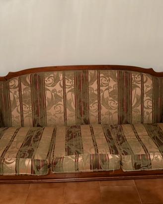 Divano in arte povera