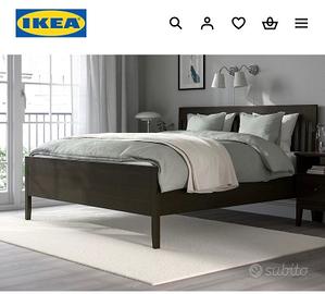 letto matrimoniale IDANÄS di Ikea