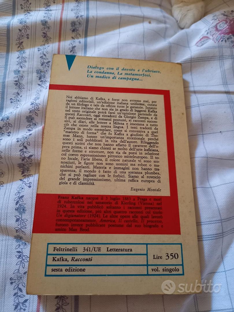 Racconti di Kafka. ed.1965 - Libri e Riviste In vendita a Roma