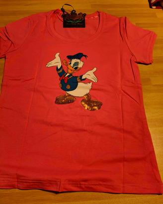 T-shirt bambina con Paperino