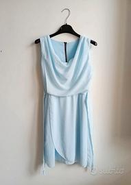 Abito elegante con fiocco y2k vintage fairy S 