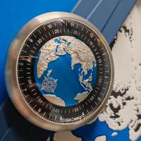 CIGADESIGN OROLOGIO MECCANICO U SERIES BLUE PLANET