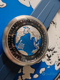 CIGADESIGN OROLOGIO MECCANICO U SERIES BLUE PLANET