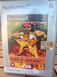 gioco Playstation 2 "State of emergency "