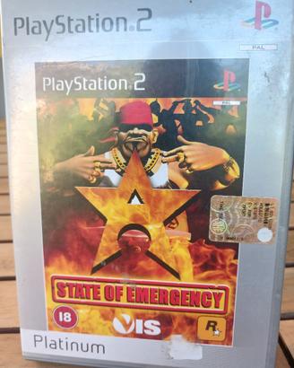 gioco Playstation 2 "State of emergency "