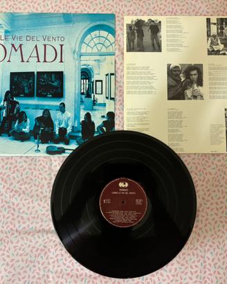 Vinile 33 giri Nomadi Lungo le Vie del Vento 1995