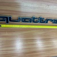 Scritta quattro per griglia audi a3 8v