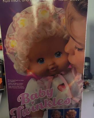 Bambola Baby Twinkles Mattel Gioco vintage anni 80