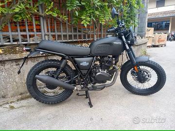 Promo felsberg 125 abs matt black brixton moto