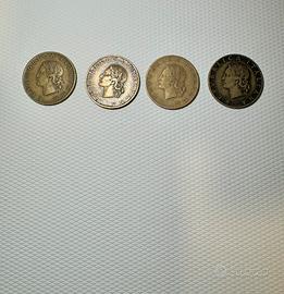 4 Monete 20 Lire 1959 - RARE (R) - Lotto o Singole