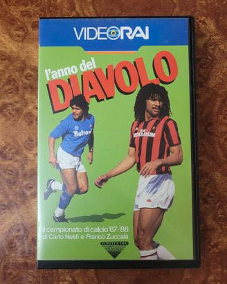 Lotto vhs calcio vintage 