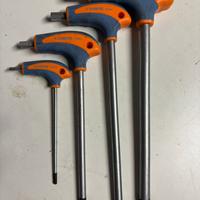 Chiavi maschio esagonali a T