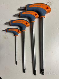 Chiavi maschio esagonali a T