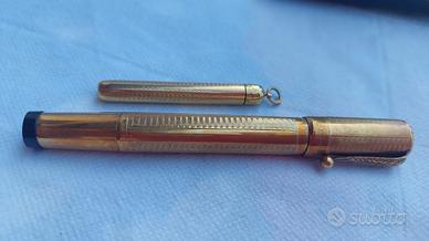 stilografica Waterman Ideal 42 oro 18k