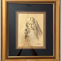 Quadro Sciltian - “Madonna” (‘78), con certificato