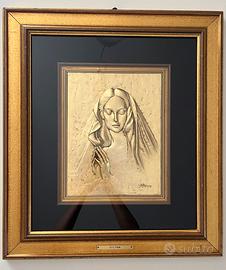 Quadro Sciltian - “Madonna” (‘78), con certificato