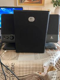 Logitech sistema 2 altoparlanti + subwoofer