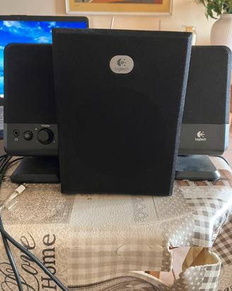 Logitech sistema 2 altoparlanti + subwoofer