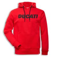 Felpa logo red ducati