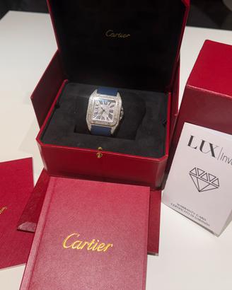 Cartier Santos 100 XL Diamonds
