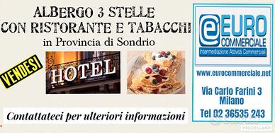 051/20 ALBERGO a 3 STELLE, RISTORANTE, TABACCHI