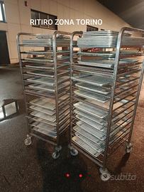CARRELLI PROFESSIONALE PORTA TEGLIE 