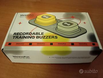 Pulsanti interattivi vocali per cani e gatti