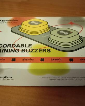 Pulsanti interattivi vocali per cani e gatti