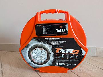 Catene neve 9mm TXR9 Aurilis 120 NUOVE SIGILLATE