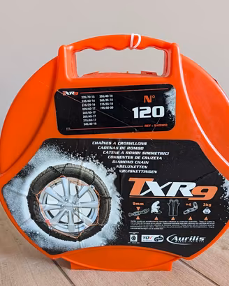 Catene neve 9mm TXR9 Aurilis 120 NUOVE SIGILLATE